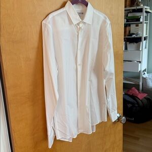 Men’s Zara slim fit white dress shirt